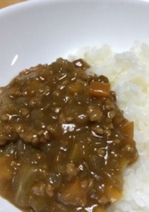 簡単ヘルシーなキーマカレー-レシピのメイン写真