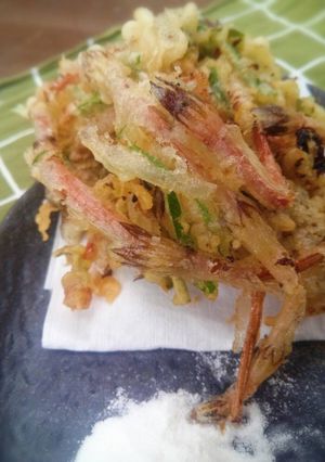 KISUKEを使った　つくしのかき揚げ-レシピのメイン写真
