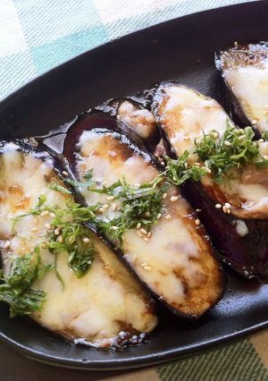ドレッシングで♪茄子ステーキ-レシピのメイン写真