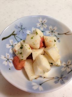 あっさり☆ 山芋明太子あえ-レシピのメイン写真