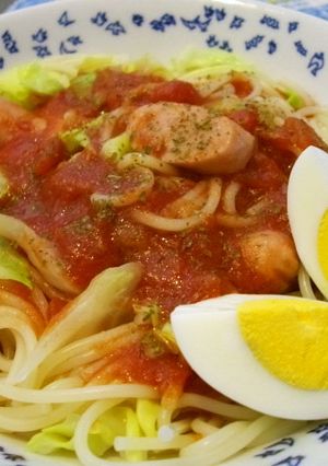 ドレッシングパスタ-レシピのメイン写真