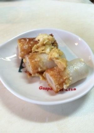 簡単 竹輪の卵包み焼き-レシピのメイン写真