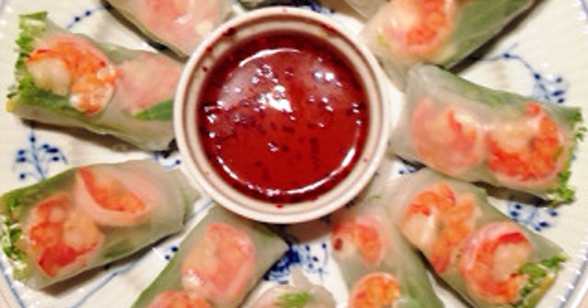 ヘルシー！海老とアボガドと豆腐の生春巻き by ゆっゆんん