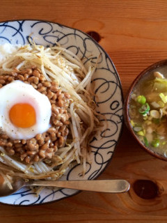 もやたま納豆丼-レシピのメイン写真