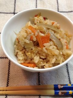鶏ごぼうの炊き込みご飯-レシピのメイン写真