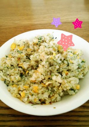 簡単さっぱり＊ゆかりチャーハン-レシピのメイン写真