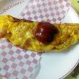 簡単♪卵+魚肉ソーセージdeオムレツ