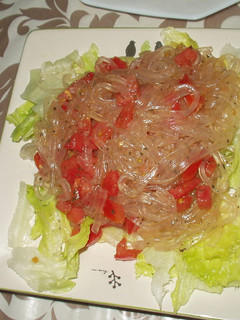 トマトの冷製くずきり-レシピのメイン写真