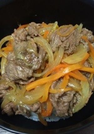 牛丼-レシピのメイン写真