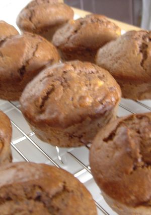 *ChocoBananaMaffin*-レシピのメイン写真