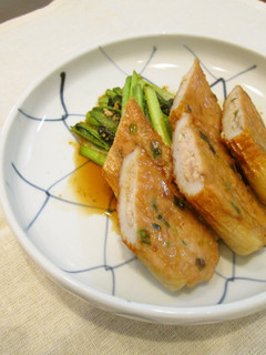 節約☆ちくわの鶏ミンチのせ照り焼き風☆-レシピのメイン写真