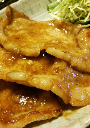 豚ロース肉のしょうが焼き♪-レシピのメイン写真