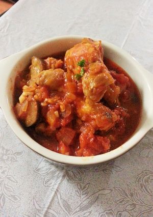 鶏手羽元の簡単ラタトゥイユ-レシピのメイン写真