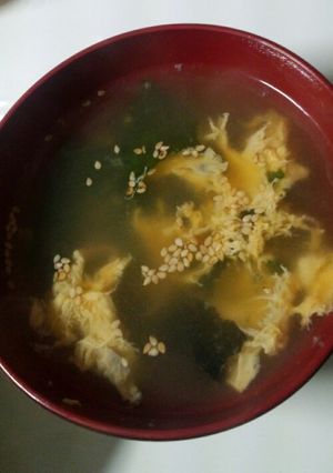 簡単たまごスープ-レシピのメイン写真