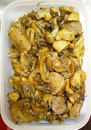 たくあんの胡麻炒め-レシピのメイン写真