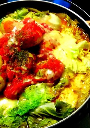 トマト鍋-レシピのメイン写真