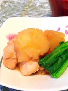 ほっくほく♪ じゃがいもと鶏肉の煮物-レシピのメイン写真