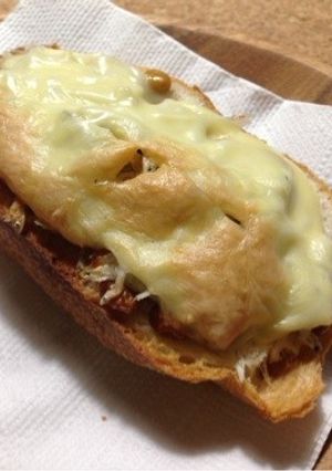 フランスパンで絶品！納豆チーズトースト♪-レシピのメイン写真