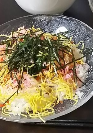 パパッと簡単♪ちらし寿司-レシピのメイン写真