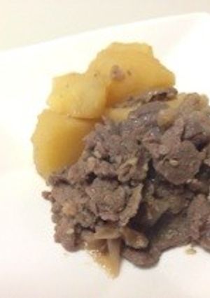 コストコのプルコギで簡単肉じゃが！-レシピのメイン写真