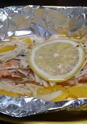 さっぱり！ 鮭のホイル焼き-レシピのメイン写真
