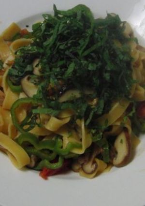 シンプル・トマト生パスタ-レシピのメイン写真