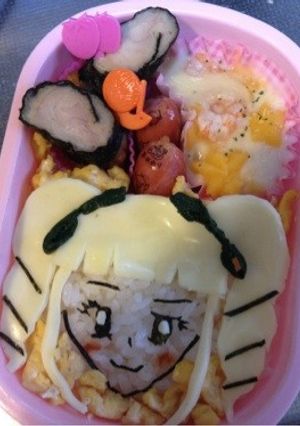♡アイカツ!ユリカ様のキャラ弁♡-レシピのメイン写真
