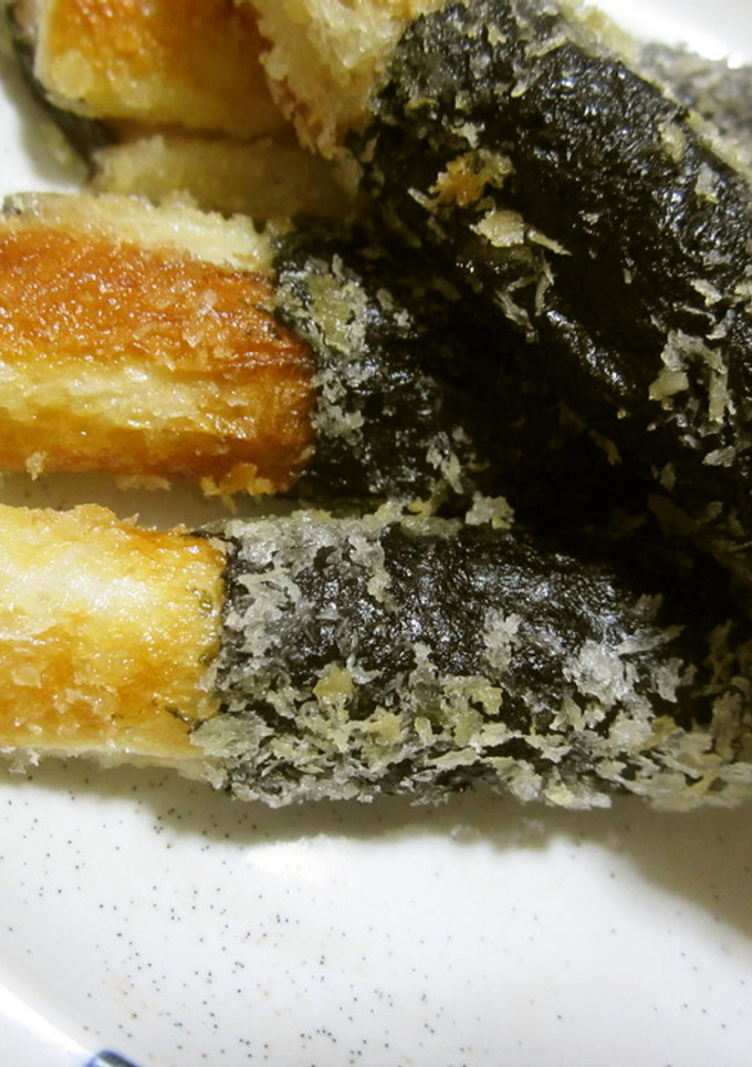 ちくわとエリンギの磯部揚げ-レシピのメイン写真