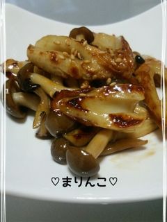 ♡ちくわ・しめじの照り焼き♡-レシピのメイン写真