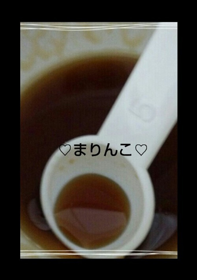 ♥黄金比率の照り焼きだれ♥-レシピのメイン写真