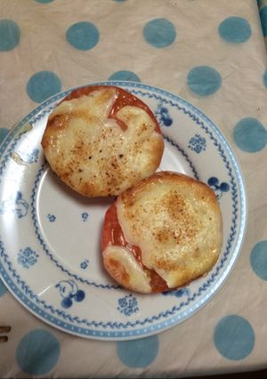 簡単焼きトマト-レシピのメイン写真