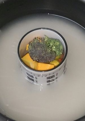 炊飯器で簡単！離乳食下ごしらえ-レシピのメイン写真