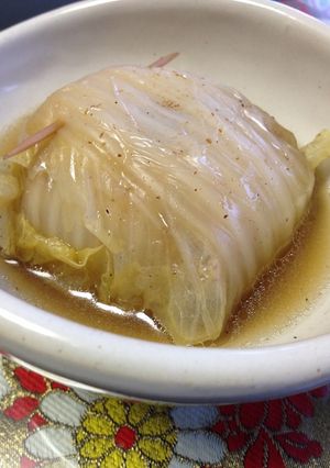 白菜ロール 和の出汁-レシピのメイン写真