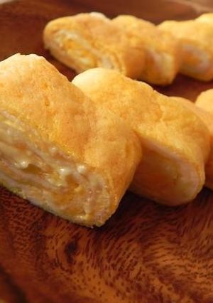 お弁当にぴったり★簡単チーズ卵焼き-レシピのメイン写真