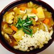 残ったカレーフライパンで簡単カレーうどん