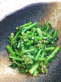 菜の花のごま和え-レシピのメイン写真