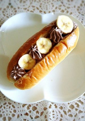 ホットドッグのパンでフルーツサンド☆-レシピのメイン写真