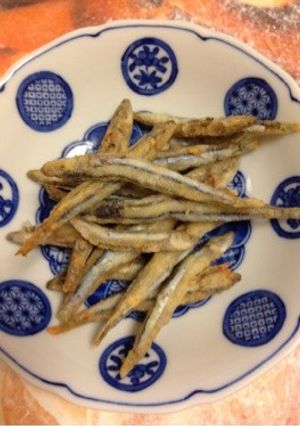 今が旬！キビナゴのカリカリ唐揚げ！-レシピのメイン写真