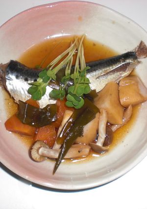 鰯と里芋と人参の圧力鍋煮込み-レシピのメイン写真