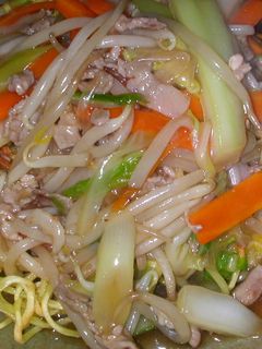 蒸し麺で作るあんかけ焼きそば-レシピのメイン写真