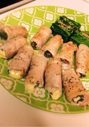 豚ロースで大葉＆チーズ巻き♪-レシピのメイン写真