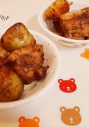 時短★やわらか豚とじゃが芋のヨーグルト煮-レシピのメイン写真
