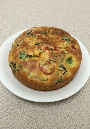 野菜たっぷりケークサレ-レシピのメイン写真