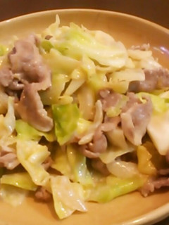 子どもも大好き☆キャベツと豚肉の炒めもの-レシピのメイン写真