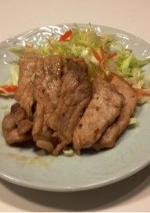 野菜ドレッシングで生姜焼き-レシピのメイン写真
