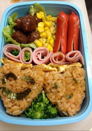 にっこり弁当-レシピのメイン写真