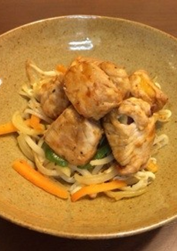 焼肉のタレで簡単☆サツマイモの肉巻き-レシピのメイン写真