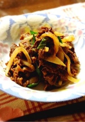 冷めても美味しい☆牛肉の醤油麹甘辛炒め-レシピのメイン写真