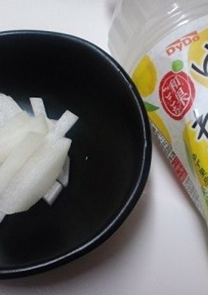 和果ごこちで作る柚子甘酢大根-レシピのメイン写真