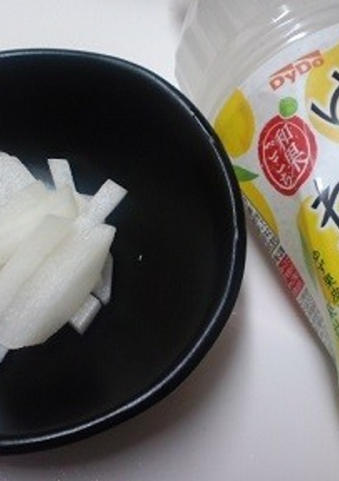 和果ごこちで作る柚子甘酢大根-レシピのメイン写真